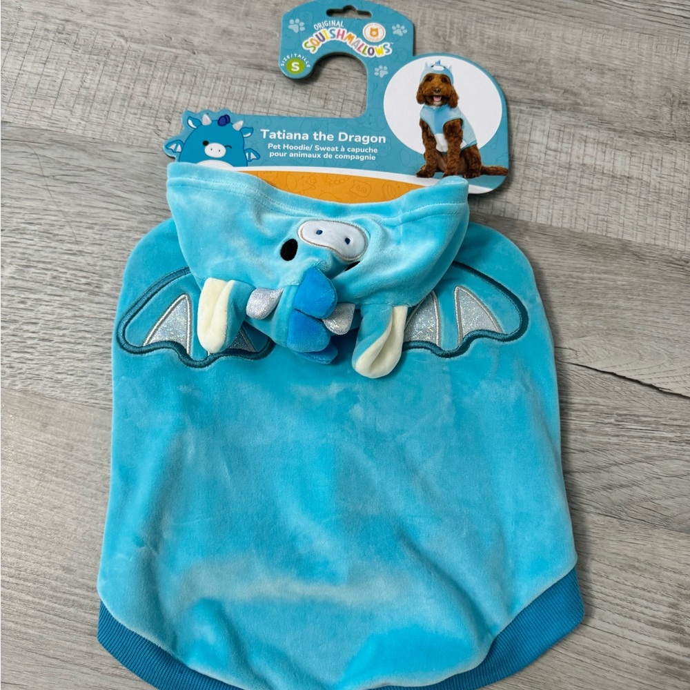 New Squishmallows Dragon Dog Costume Small